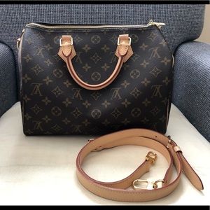 Louis Vuitton Speedy 30 Bandouliere Monogram